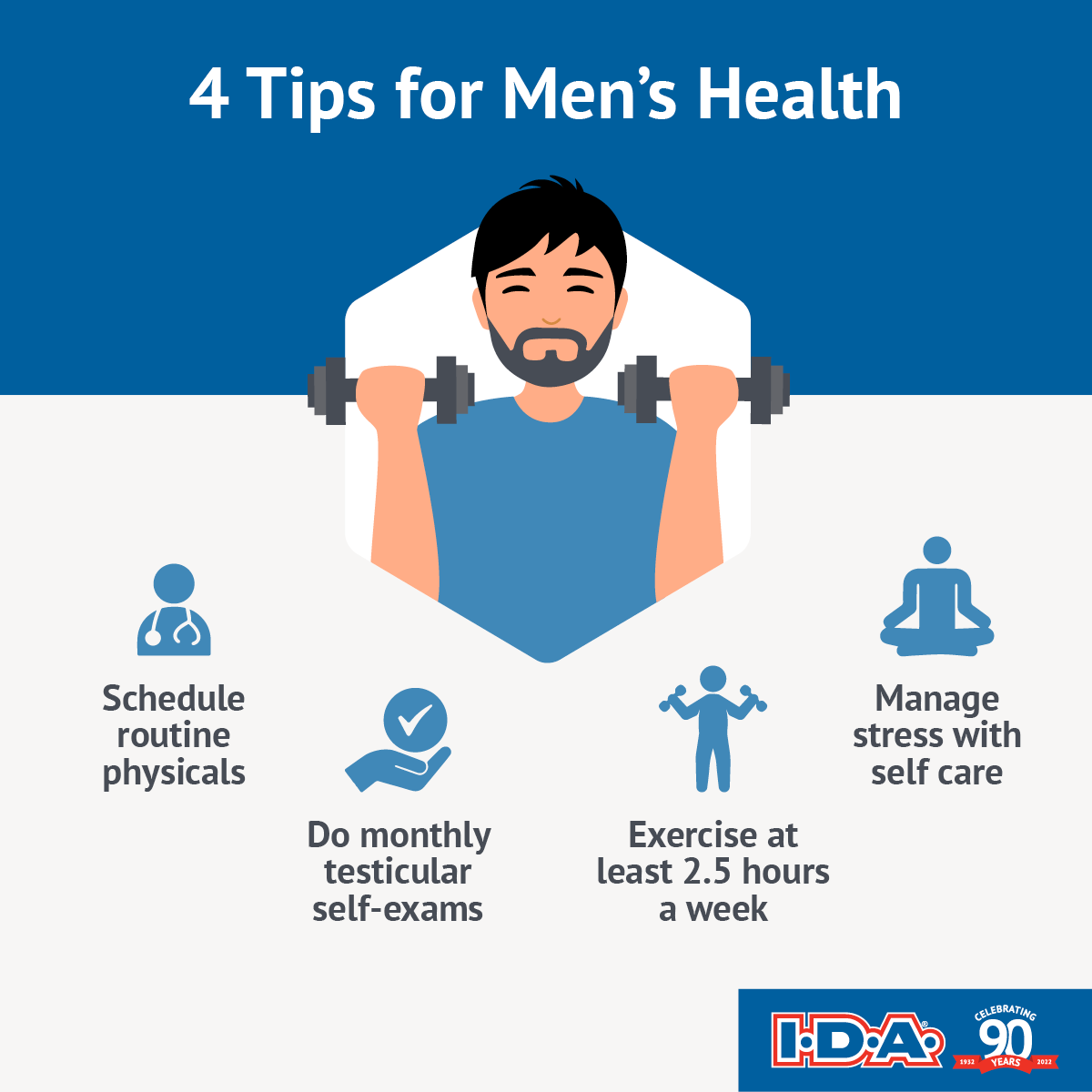 You are currently viewing 4 Tips for Men’s Health Month